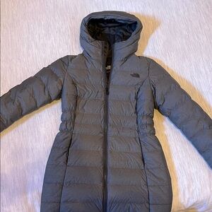 The North Face Women's Gray Down Parka